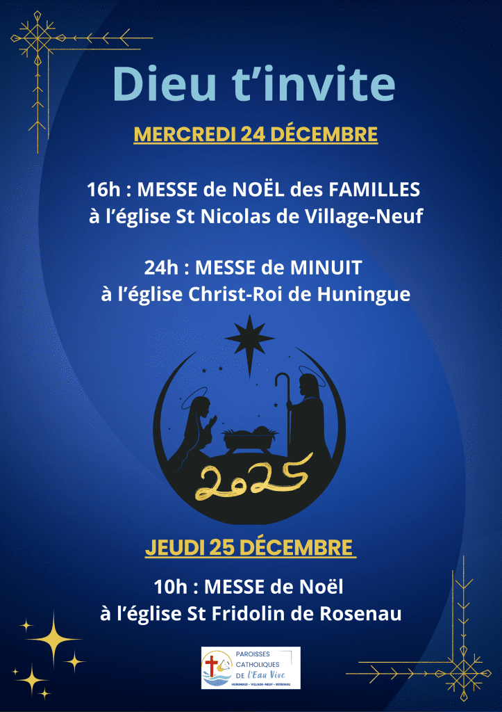 Fête de la Nativité de Jésus !